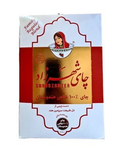 چای ۱۰۰ درصد خالص هندوستانی درجه یک شهرزاد در بسته بندی ۴۰۰ گرمی