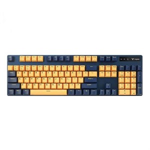کیبورد گیمینگ مکانیکال رپو V500PRO Yellow Blue
