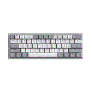 FIZZ K617 redragon RGB Mechanical Grey/White Gaming Keyboard