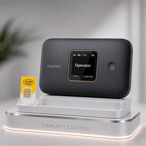 مودم جیبی 4.5G LTE هوآوی مدل E5785 به همراه سیم‌کارت و اینترنت ایرانسل هدیه