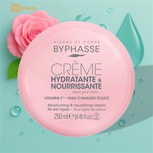 کرم صورت و بدن بایفاس Byphasse ابرسان و مرطوب کننده حجم 250 میل