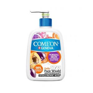 ژل شستشوی صورت کامان مخصوص پوست های نرمال 500 میلی لیتر Comeon Normal Skin Face Wash 