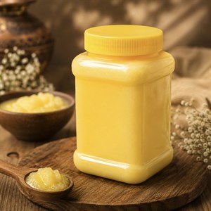 روغن زرد گاوی خامه‌ای محیا ۱ کیلوگرم