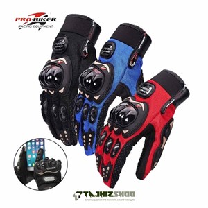 دستکش ضربه گیردار موتورسواری pro biker