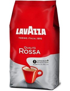 دانه قهوه لاوازا (لاواتزا) کوالیتا روسا قرمز 1 کیلویی Lavazza Qualita Rossa 