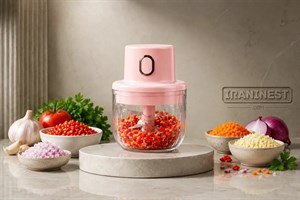 خردکن 3 تیغه 250 لیتری مدل intelligent electric garlic machine