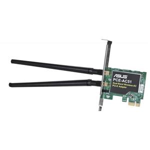 کارت شبکه بی سیم PCI EXPRESS دو باند ایسوس مدل PCE-AC51