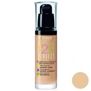 کرم پودر سری 123 Perfect مدل Vanilla 52 حجم 30 میلی لیتر بورژ‌وآ  Bourjois 123 Perfect Foundation Vanilla 52 30ml