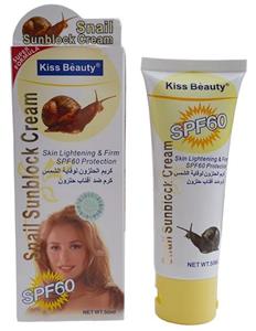 کرم ضد آفتاب حلزون کیس بیوتی-KISSBEAUTY-SPF60 