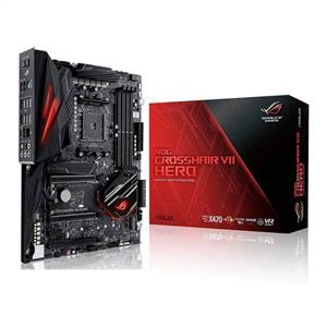 مادربرد ایسوس مدل کراس شیر وی ای هیرو ASUS ROG CROSSHAIR VII HERO AM4 X470 Motherboard 