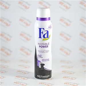 اسپری ضد تعریق مردانه فا مدل Sport Invisible Power حجم 150 میلی لیتر Fa Sport Invisible Power Spray For Men 150m