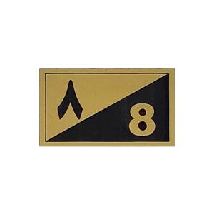 تابلو نشانگر طرح واحد 8 کد XS107