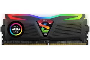 رم دسکتاپ DDR4 تک کاناله 3200 مگاهرتز CL16 گیل مدل SUPER LUCE RGB SYNC ظرفیت 16 گیگابایت رم 16 گیگابایت کیت 3200 مگاهرتز سوپر لوس دی دی ار 4 جیل