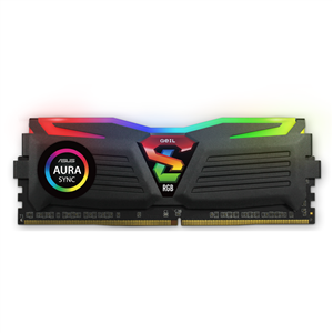 رم دسکتاپ DDR4 تک کاناله 3200 مگاهرتز CL16 گیل مدل SUPER LUCE RGB SYNC ظرفیت 16 گیگابایت رم 16 گیگابایت کیت 3200 مگاهرتز سوپر لوس دی دی ار 4 جیل