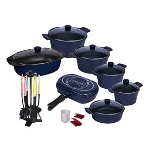 سرویس قابلمه گرانیتی 24 پارچه تکنو Tecno Venus Cookware Set Pcs 