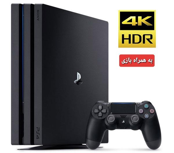 کنسول بازی سونی پلی استیشن 4 پرو ( ps4 )  ظرفیت 1 ترابایت