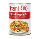 کنسرو مخلوط سبزیجات هانی وزن 380 گرم