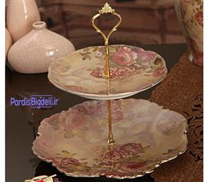 شیرینی خوری دو طبقه لمونژ 