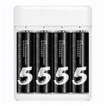 Xiaomi AAA Rechargeable Battery With Charger Pack of 4