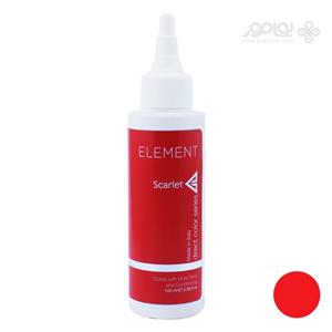 شامپو رنگساژ المنت Element Direct Color رنگ قرمز روشن 