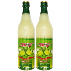 آب لیمو کوهک حجم 600 میلی لیتر بسته 2 عددی