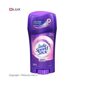 استیک ضد تعریق زنانه لیدی اسپید مدل Fresh Fusion وزن 45 گرم Lady Speed Fresh Fusion Invisible For Women Stick Deodorant 45gr