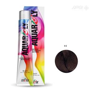 رنگ موی آکوارلی قهوه ای دودی روشن شماره Aquarely 5C