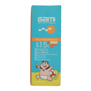 کرم ضد افتاب کودکان گارنی sunscreen children garni 