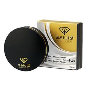 پنکیک دوقلو دوکاره سالوته 104 Matt compact powder salute