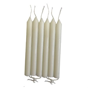 شمع سعید کد 313 طرح ساده بسته 6 عددی