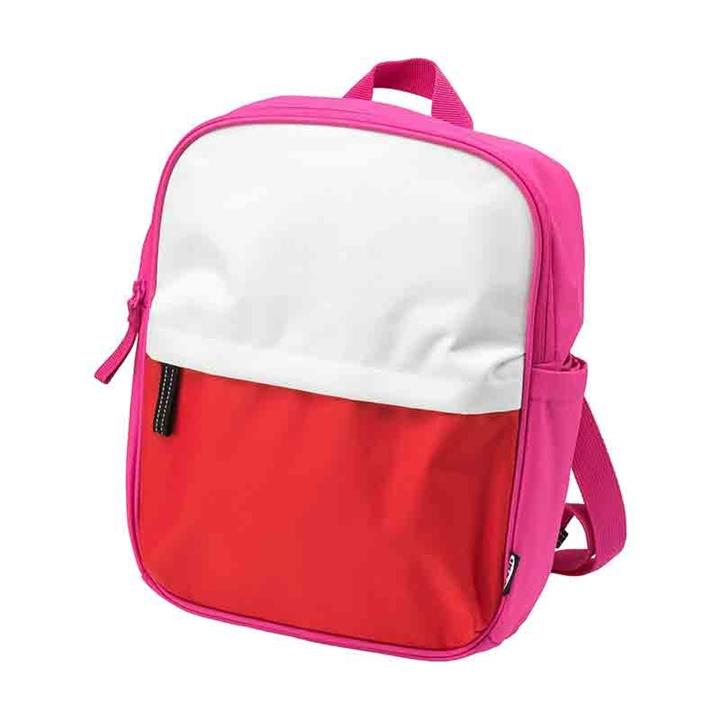 کوله پشتی صورتی سفید ایکیا مدل STARTTID کد محصول : 604.322.23