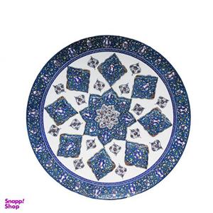 بشقاب میناکاری طرح ترنج کد 200 -