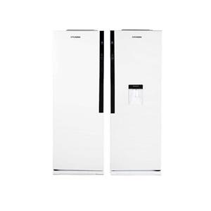 یخچال‌فریزر هیوندای مدل HREF-7071 | HFR-7071 دوقلوی اینورتر 607لیتری