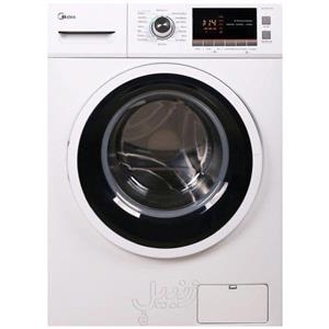 ماشین لباسشویی درب از جلو میدیا سفید. مدل WU-24802W  Midea WU-24802 Washing Machine 8 Kg