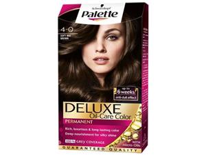 کیت رنگ مو پلت سری Deluxe مدل Soft Mid Brown شماره 0-4 Palette Kit Deluxe Soft Mid Brown Shade 4-0