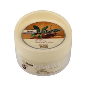 کرم مرطوب کننده لیمپیو حاوی روغن آرگان و ویتامین E حجم 200 میل