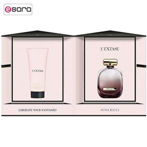 ست ادو پرفیوم زنانه نینا ریچی مدل L’Extase حجم 50 میلی لیتر Nina Ricci Le Extase Eau De Parfum Gift Set For Women 50ml