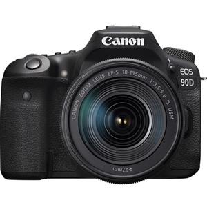 دوربین کانن 90 دی به همراه لنز   18-135mm Lens Canon EOS 90D DSLR Camera with