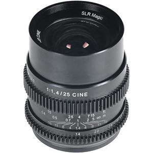 لنزهای سینمایی SLR Magic 25mm f/1.4  Full Frame Cine Lens (Sony E Mount) 