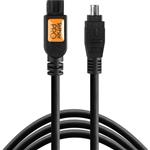 کابل  Tether Tools TetherPro FireWire 800 9-pin to FireWire 400 4-pin Cable (Black, 15'):FWBI49BLK