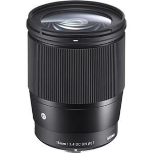 لنز واید سیگما برای سونی Sigma 16mm f/1.4 DC DN Contemporary Lens for Sony E F/1.4 