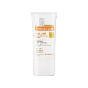 کرم ضد آفتاب رنگی مای فارما SPF50 مناسب انواع پوست حجم 40 میل My Pharma Sun Solution Sunscreen Cream 40ml