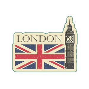 استیکر لپ تاپ طرح London کد STL1137 -
