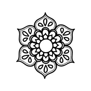 استیکر طرح اسلیمی کد STP1085