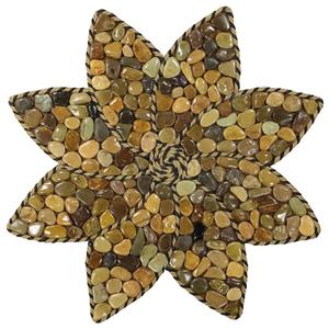 پادری طرح نیلوفر کد 121 سایز 80*80 سانتی متر