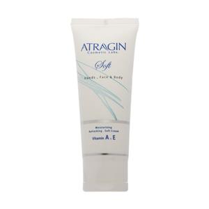 کرم مرطوب کننده تغذیه عطراگین مدل Soft حجم 75 میلی لیتر Atragin Moisturising And Rereshing Cream 75ml 