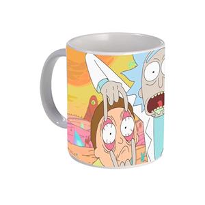 ماگ طرح rick and morty کد 054 