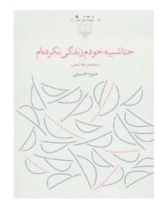 کتاب حتا شبیه خودم زندگی نکرده ام اثر منیره حسینی 