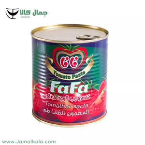 کنسرو رب گوجه فرنگی فافا مقدار 800گرم