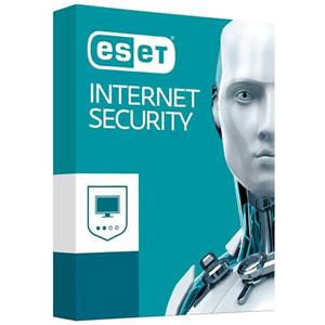 آنتی ویروس ایست اینترنت سکیوریتی ESET Internet Security یک کاربره، یک ساله اینترنت سکیوریتی برای ویندوز